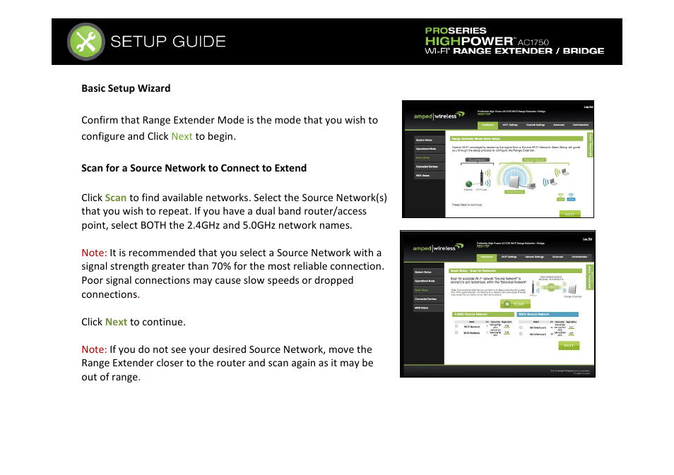 Amped Wireless REB175P - ProSeries High Power AC1750 Wi-Fi Range Extender / Bridge User Manual | Page 23 / 64