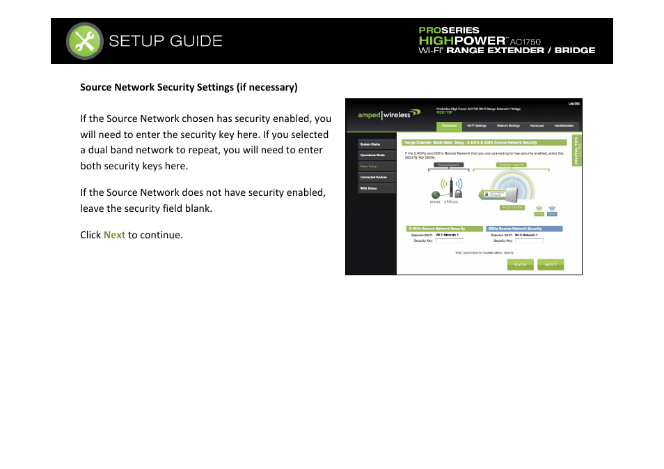 Amped Wireless REB175P - ProSeries High Power AC1750 Wi-Fi Range Extender / Bridge User Manual | Page 24 / 64