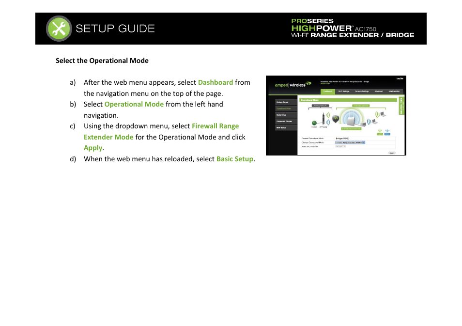 Amped Wireless REB175P - ProSeries High Power AC1750 Wi-Fi Range Extender / Bridge User Manual | Page 31 / 64