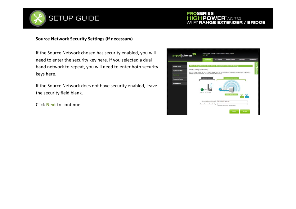 Amped Wireless REB175P - ProSeries High Power AC1750 Wi-Fi Range Extender / Bridge User Manual | Page 33 / 64