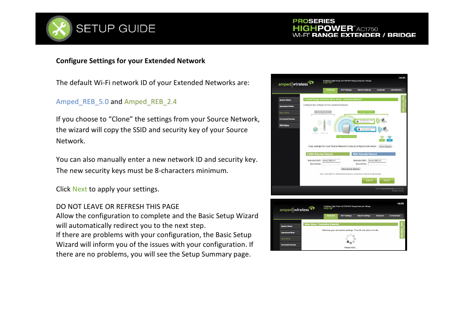 Amped Wireless REB175P - ProSeries High Power AC1750 Wi-Fi Range Extender / Bridge User Manual | Page 34 / 64