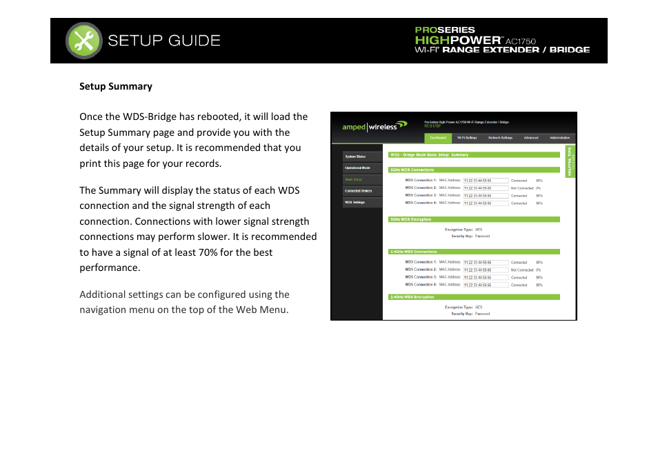 Amped Wireless REB175P - ProSeries High Power AC1750 Wi-Fi Range Extender / Bridge User Manual | Page 43 / 64