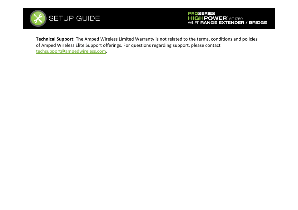 Legal notices and disclaimers | Amped Wireless REB175P - ProSeries High Power AC1750 Wi-Fi Range Extender / Bridge User Manual | Page 54 / 64