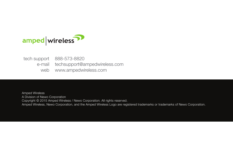 Amped Wireless REB175P - ProSeries High Power AC1750 Wi-Fi Range Extender / Bridge User Manual | Page 64 / 64