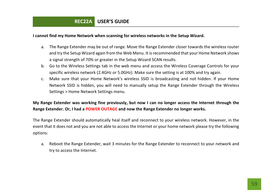 Amped Wireless REC22A - High Power AC1200 Plug-In Wi-Fi Range Extender User Manual | Page 60 / 86
