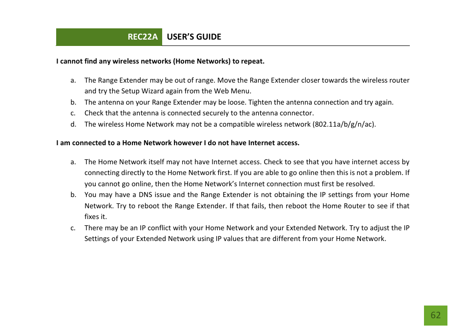 Amped Wireless REC22A - High Power AC1200 Plug-In Wi-Fi Range Extender User Manual | Page 63 / 86