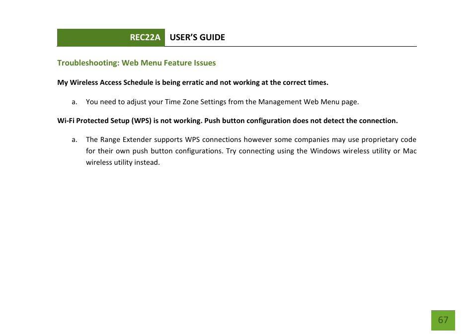 Amped Wireless REC22A - High Power AC1200 Plug-In Wi-Fi Range Extender User Manual | Page 68 / 86