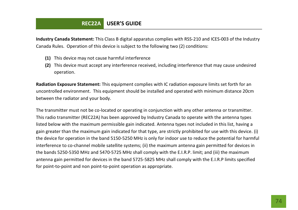 Amped Wireless REC22A - High Power AC1200 Plug-In Wi-Fi Range Extender User Manual | Page 75 / 86