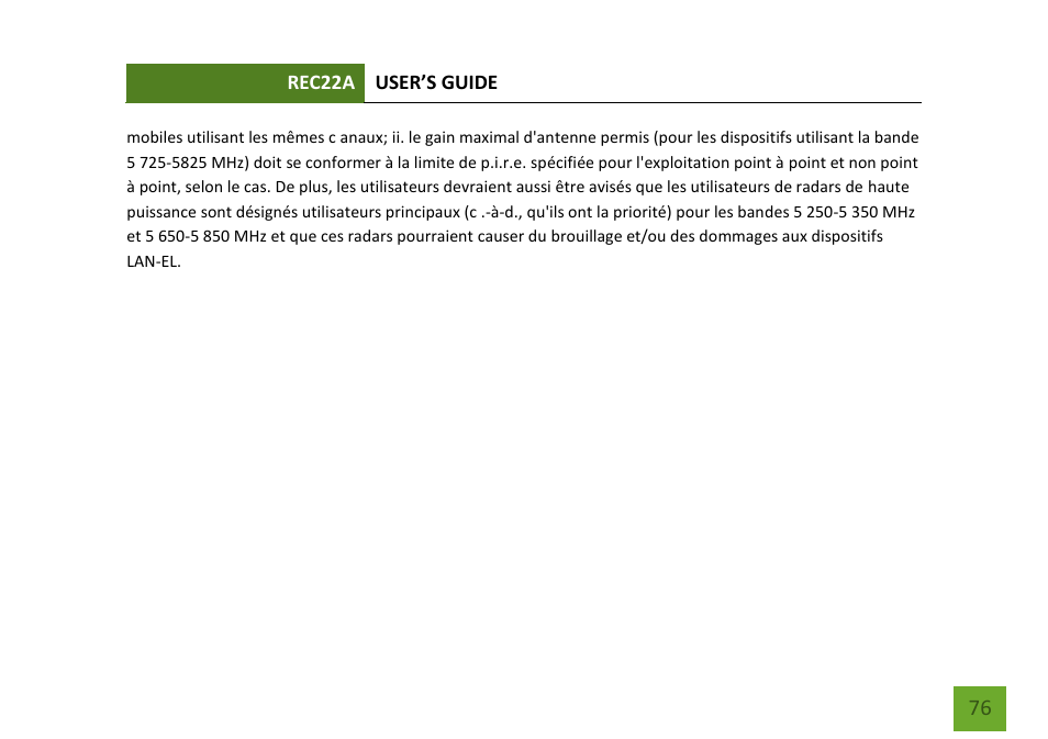 Amped Wireless REC22A - High Power AC1200 Plug-In Wi-Fi Range Extender User Manual | Page 77 / 86