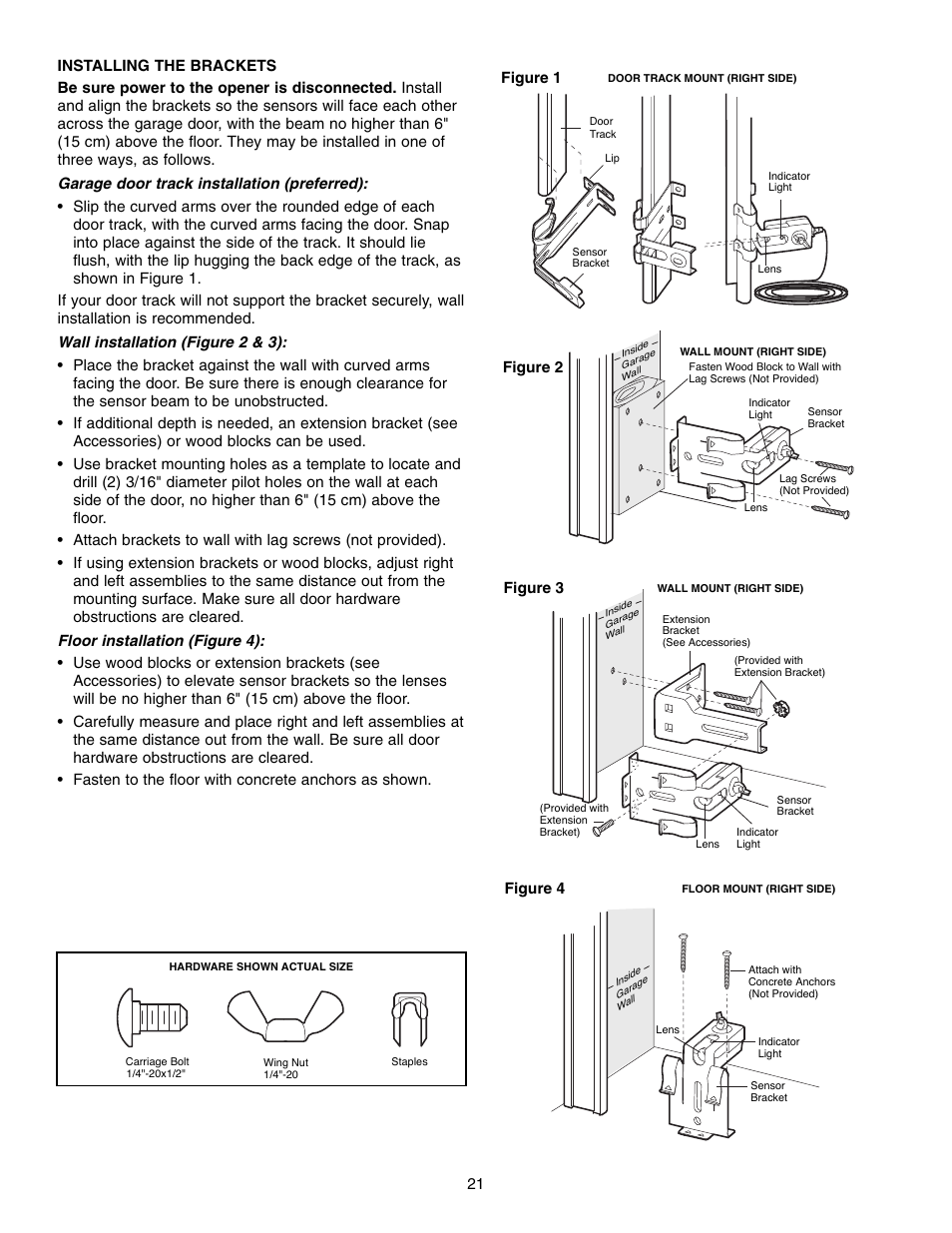 Chamberlain CG40D 1/2 HP User Manual | Page 21 / 40