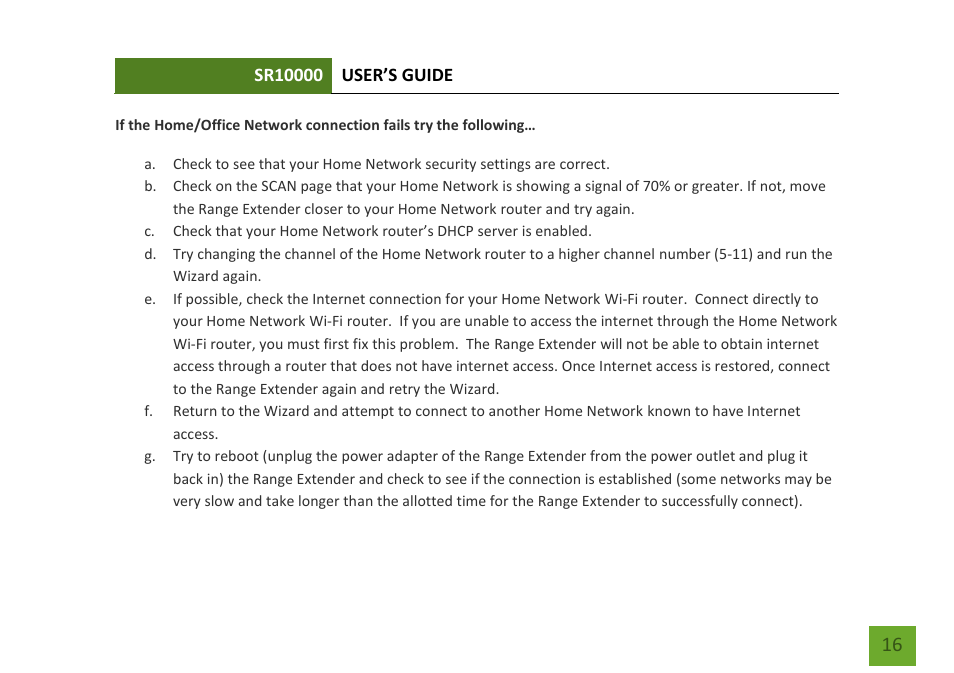 Amped Wireless SR10000 - High Power Wireless-N 600mW Range Extender User Manual | Page 17 / 59