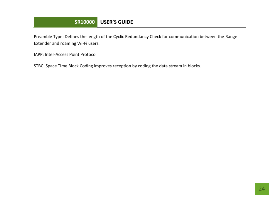 Amped Wireless SR10000 - High Power Wireless-N 600mW Range Extender User Manual | Page 25 / 59