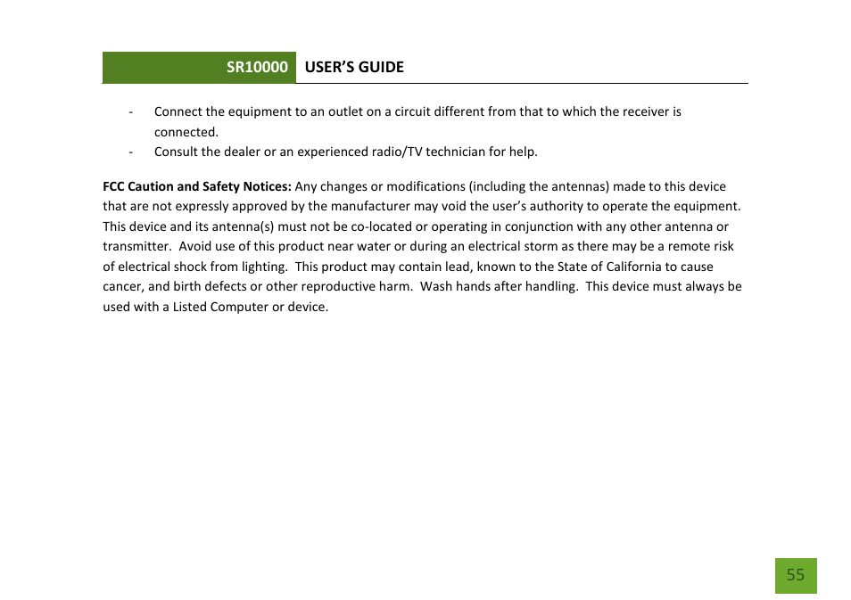 Amped Wireless SR10000 - High Power Wireless-N 600mW Range Extender User Manual | Page 56 / 59