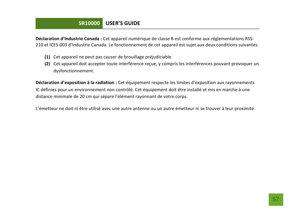 Amped Wireless SR10000 - High Power Wireless-N 600mW Range Extender User Manual | Page 58 / 59