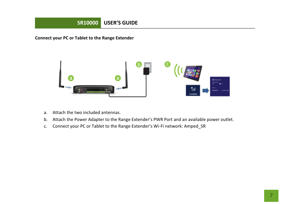 Amped Wireless SR10000 - High Power Wireless-N 600mW Range Extender User Manual | Page 8 / 59