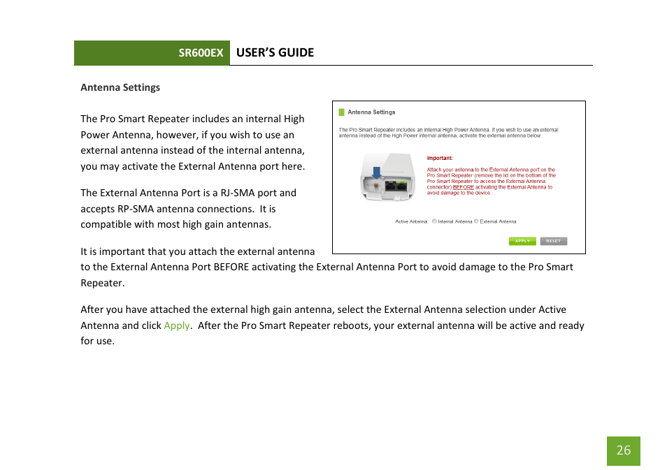 Amped Wireless SR600EX - High Power Wireless-N 600mW Pro Range Extender User Manual | Page 27 / 59