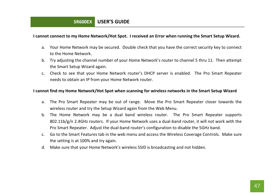 Amped Wireless SR600EX - High Power Wireless-N 600mW Pro Range Extender User Manual | Page 48 / 59
