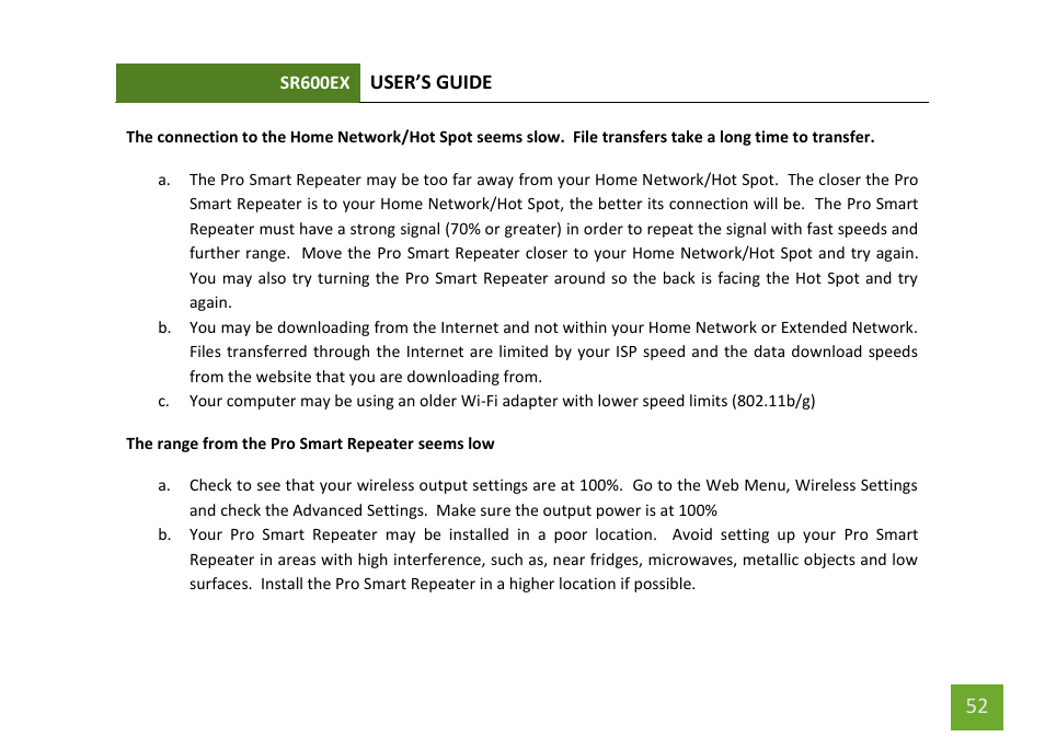 Amped Wireless SR600EX - High Power Wireless-N 600mW Pro Range Extender User Manual | Page 53 / 59