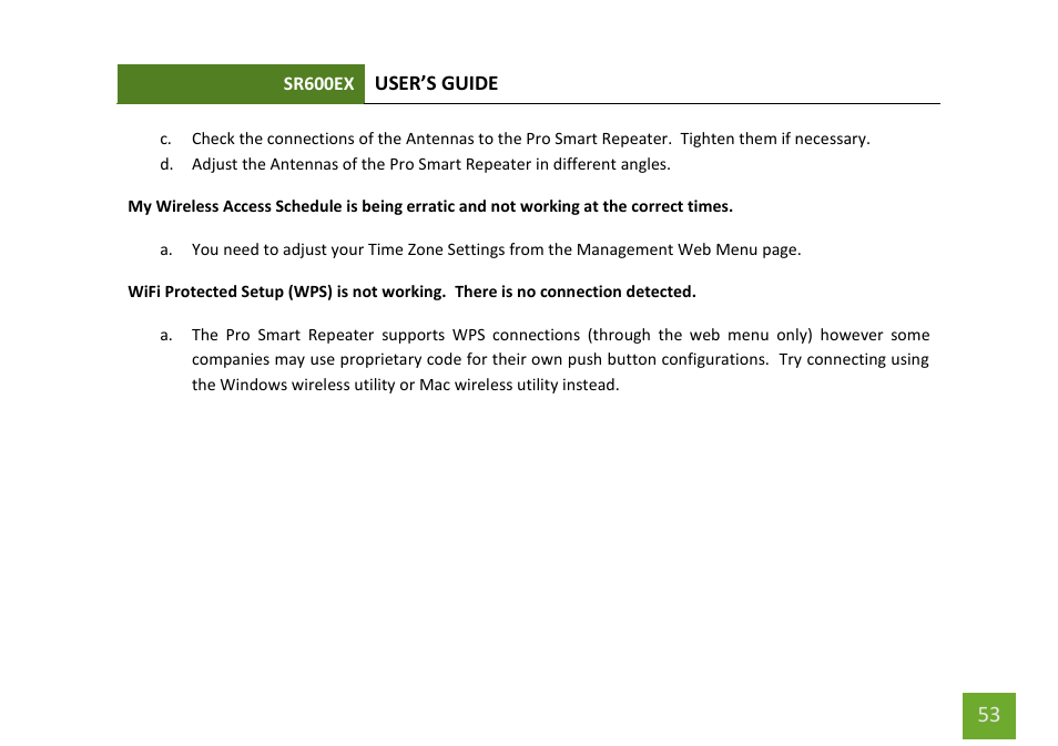 Warranty & regulatory information | Amped Wireless SR600EX - High Power Wireless-N 600mW Pro Range Extender User Manual | Page 54 / 59