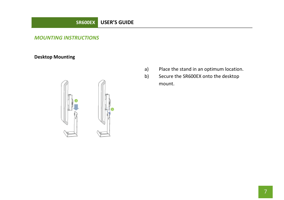 Mounting instructions | Amped Wireless SR600EX - High Power Wireless-N 600mW Pro Range Extender User Manual | Page 8 / 59