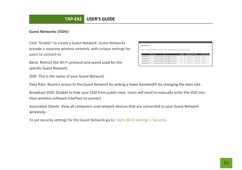 Amped Wireless TAP-EX2 - High Power Touch Screen AC750 Wi-Fi Range Extender User Manual | Page 67 / 134