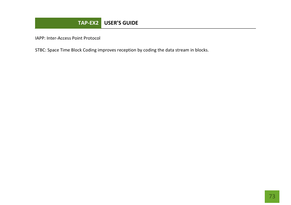 Amped Wireless TAP-EX2 - High Power Touch Screen AC750 Wi-Fi Range Extender User Manual | Page 74 / 134