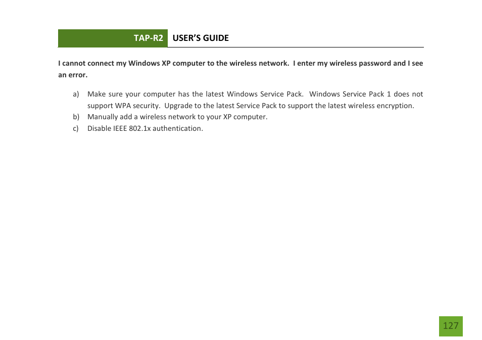 Amped Wireless TAP-R2 - High Power Touch Screen AC750 Wi-Fi Router User Manual | Page 128 / 149