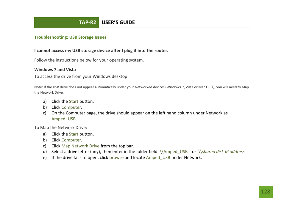 Tap-r2 user’s guide | Amped Wireless TAP-R2 - High Power Touch Screen AC750 Wi-Fi Router User Manual | Page 129 / 149