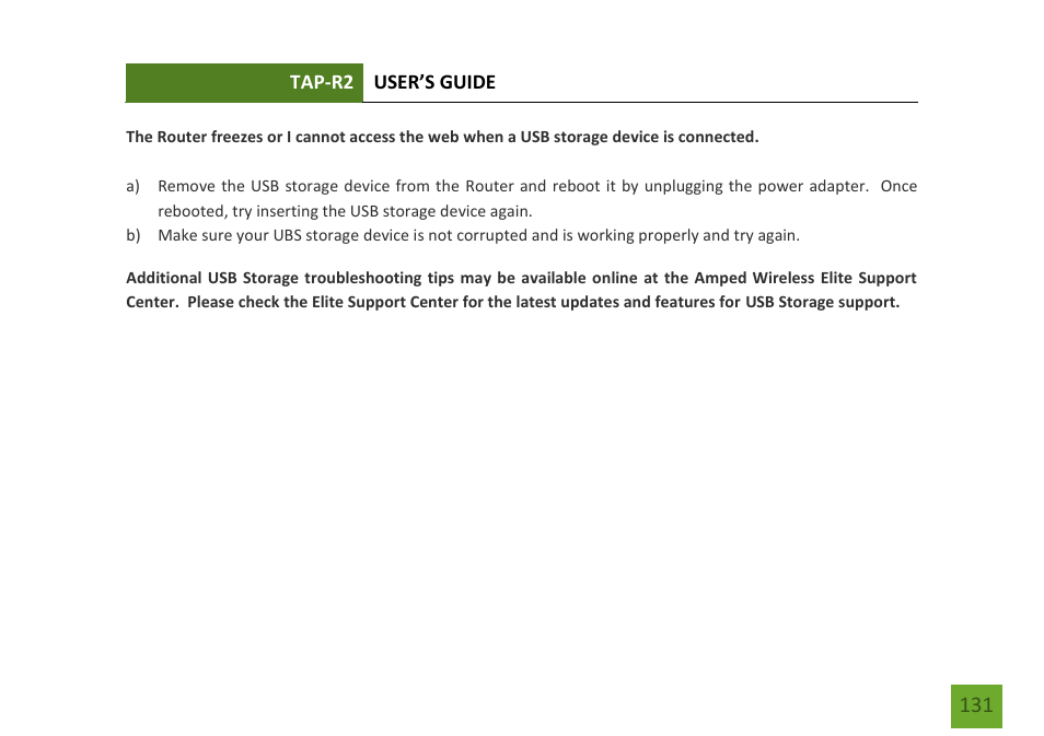 Amped Wireless TAP-R2 - High Power Touch Screen AC750 Wi-Fi Router User Manual | Page 132 / 149