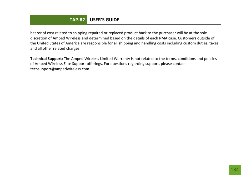 Amped Wireless TAP-R2 - High Power Touch Screen AC750 Wi-Fi Router User Manual | Page 135 / 149