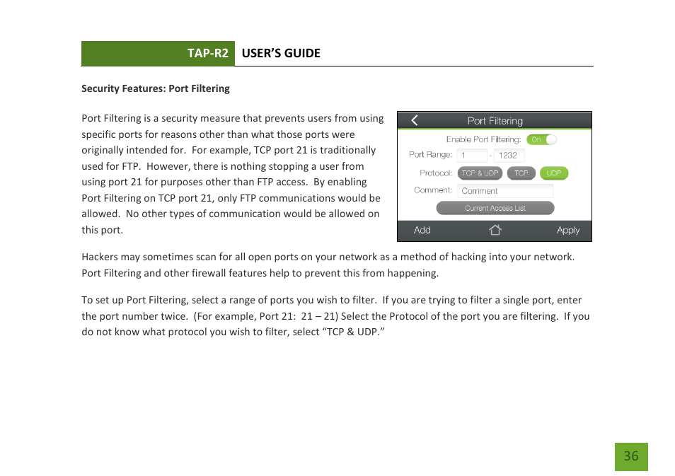 Amped Wireless TAP-R2 - High Power Touch Screen AC750 Wi-Fi Router User Manual | Page 37 / 149