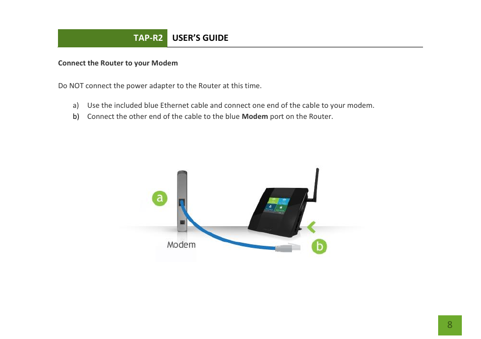 Amped Wireless TAP-R2 - High Power Touch Screen AC750 Wi-Fi Router User Manual | Page 9 / 149