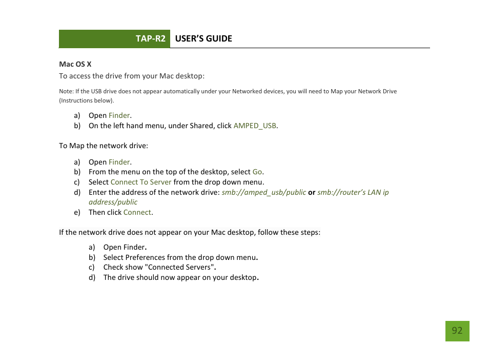 Amped Wireless TAP-R2 - High Power Touch Screen AC750 Wi-Fi Router User Manual | Page 93 / 149