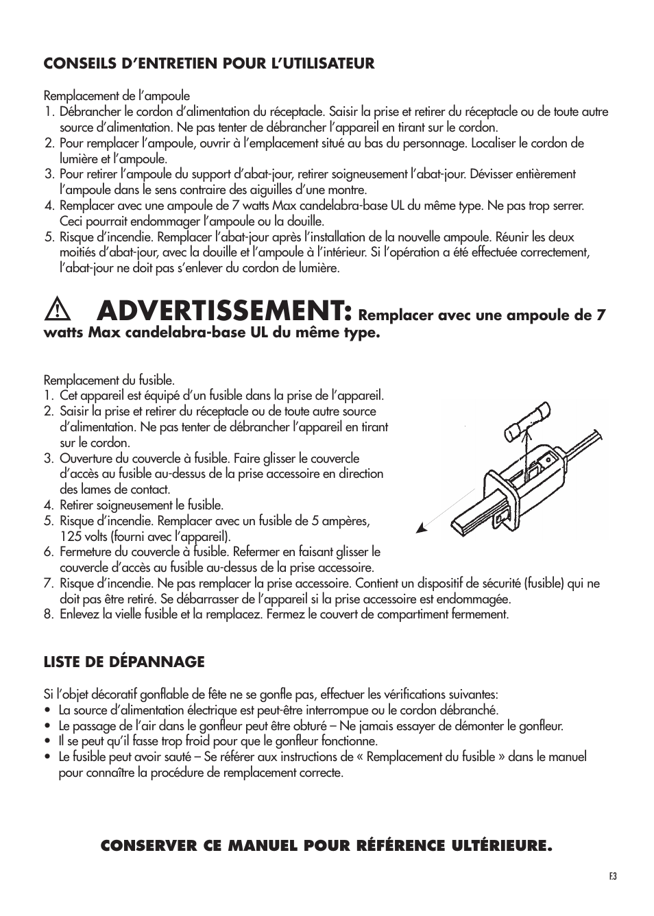 Advertissement | Aqua Leisure Standard Characters User Manual | Page 7 / 12