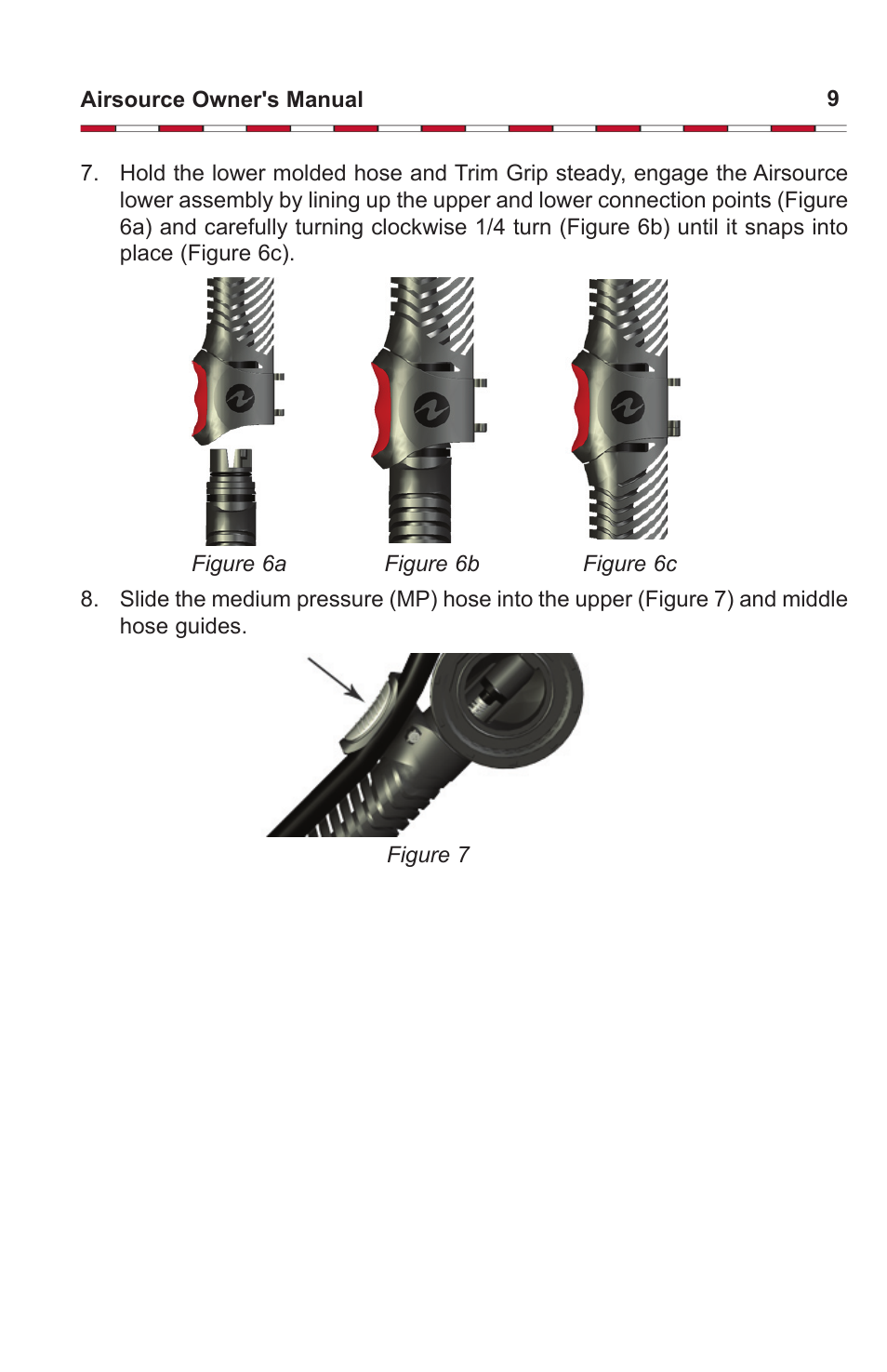 Aqua Lung Airsource 3 with Cut-off Valve User Manual | Page 9 / 20