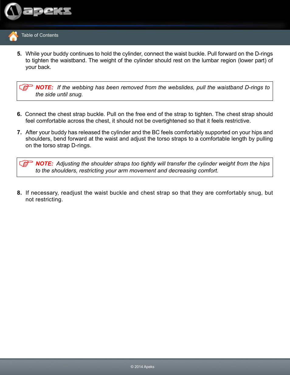 Aqua Lung Black Ice BC User Manual | Page 19 / 37