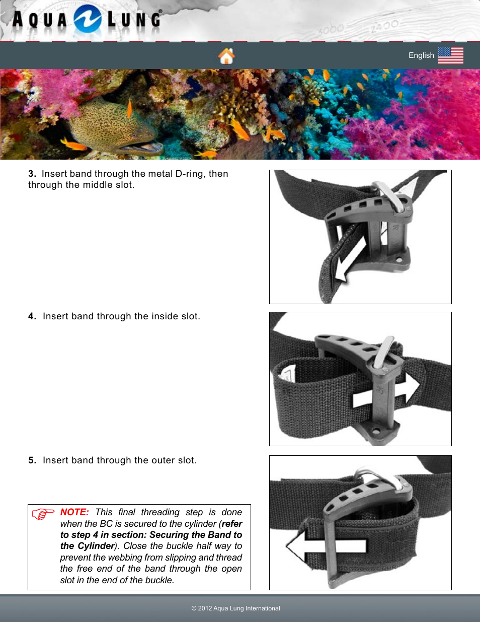 Aqua Lung Pearl BC User Manual | Page 13 / 34