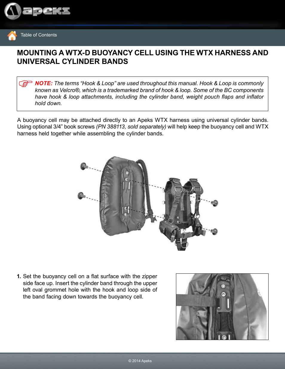 Aqua Lung WTX-D Buoyancy System User Manual | Page 11 / 42