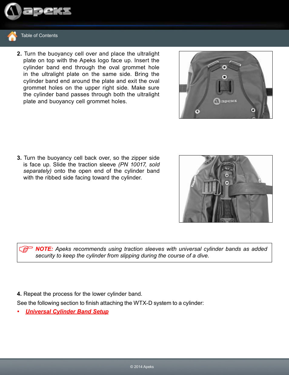 Aqua Lung WTX-D Buoyancy System User Manual | Page 15 / 42