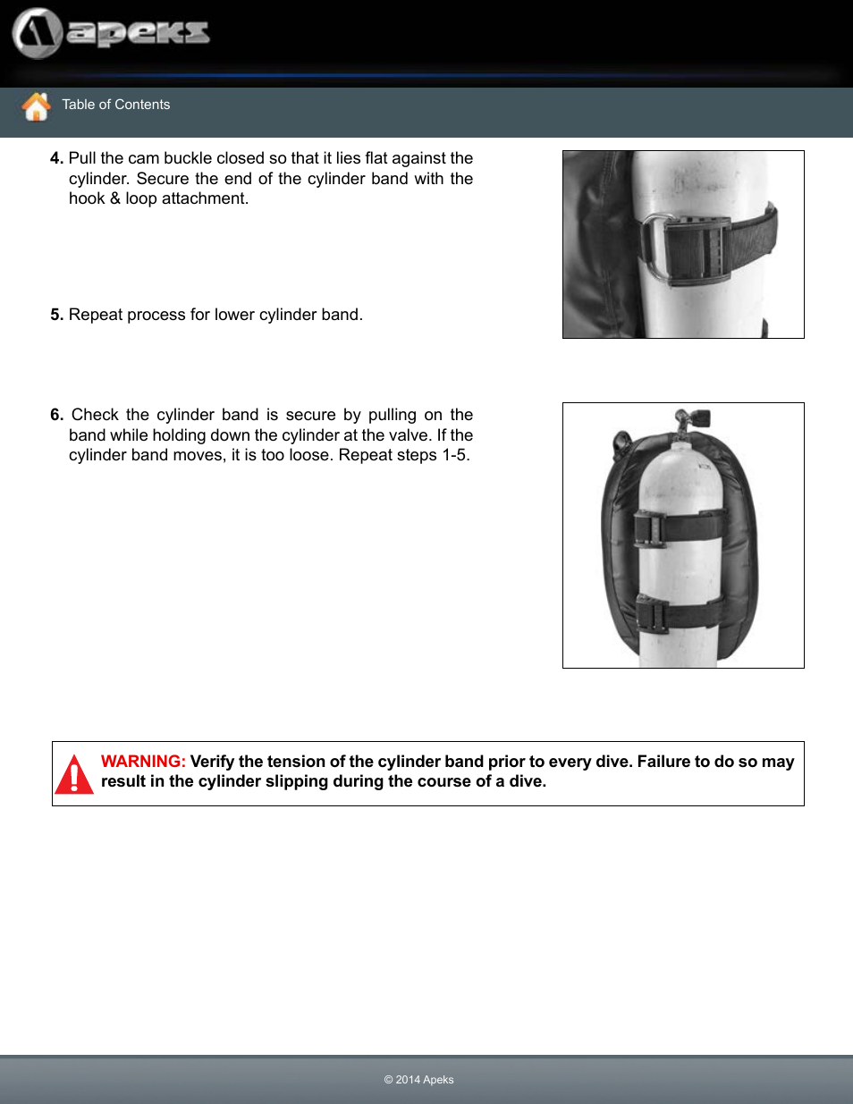 Aqua Lung WTX-D Buoyancy System User Manual | Page 20 / 42