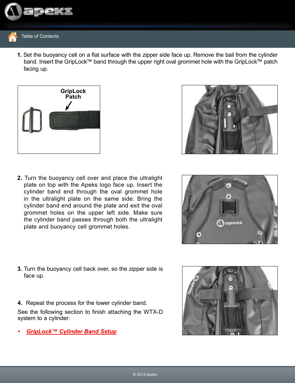 Aqua Lung WTX-D Buoyancy System User Manual | Page 25 / 42