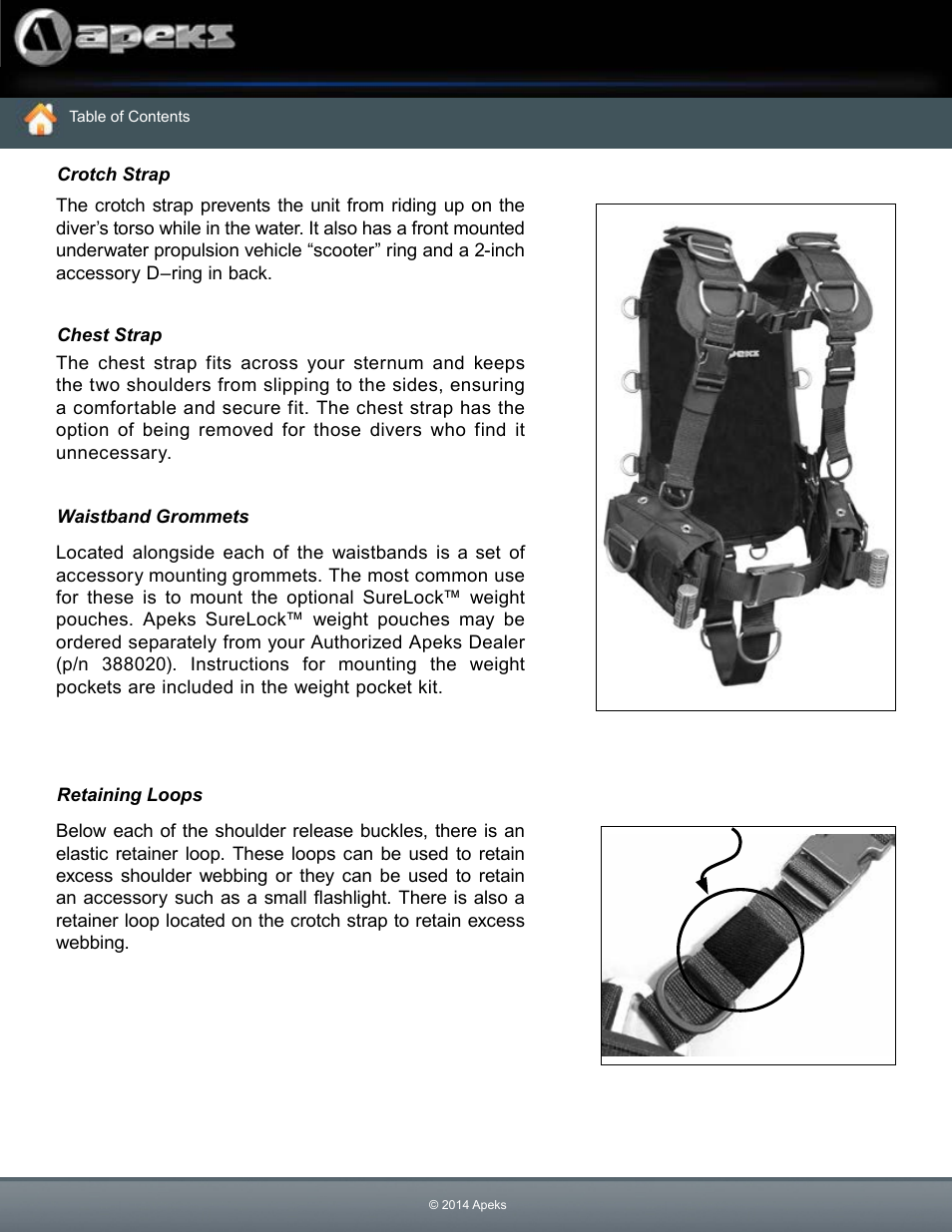 Aqua Lung WTX Buoyancy System User Manual | Page 11 / 42