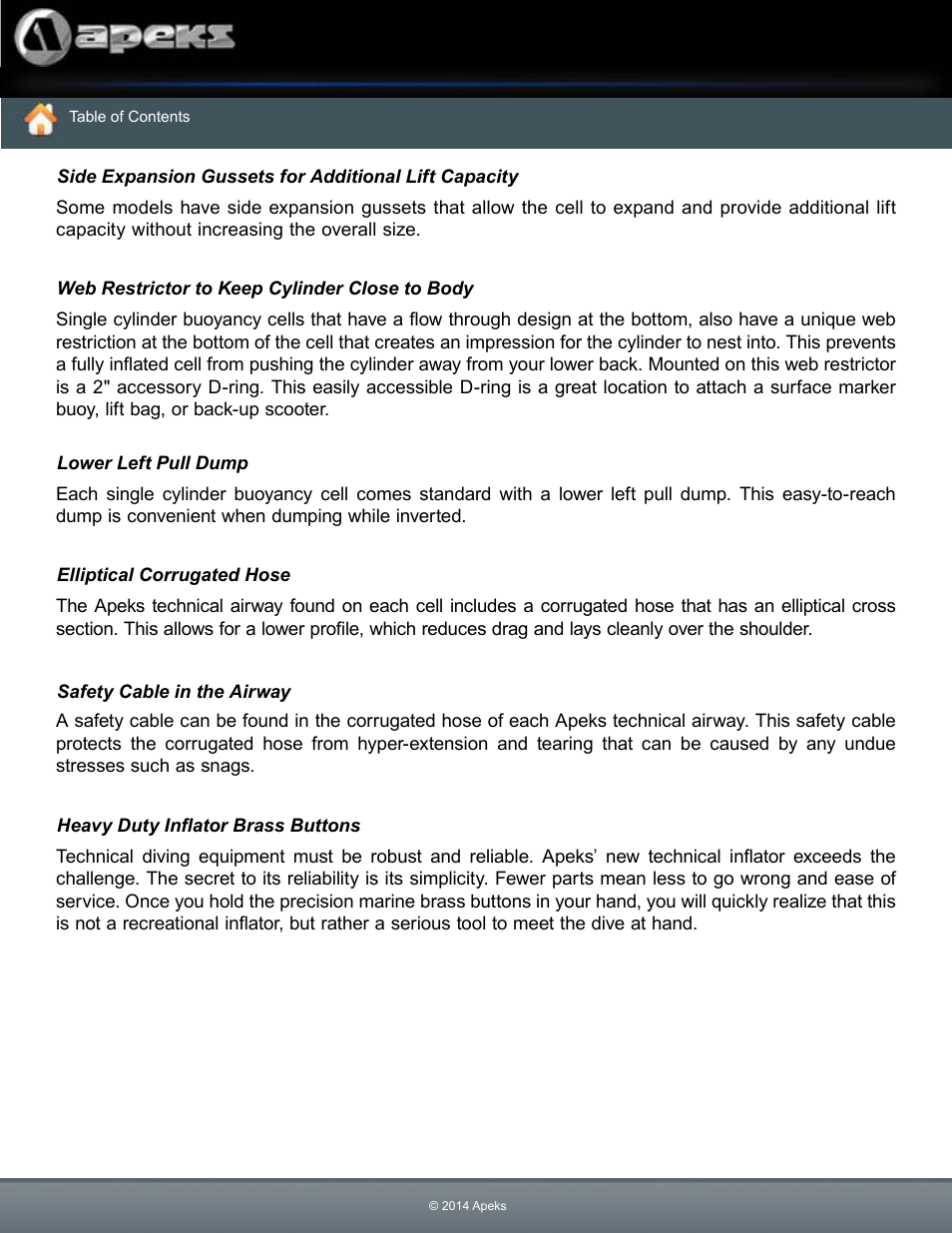 Aqua Lung WTX Buoyancy System User Manual | Page 14 / 42