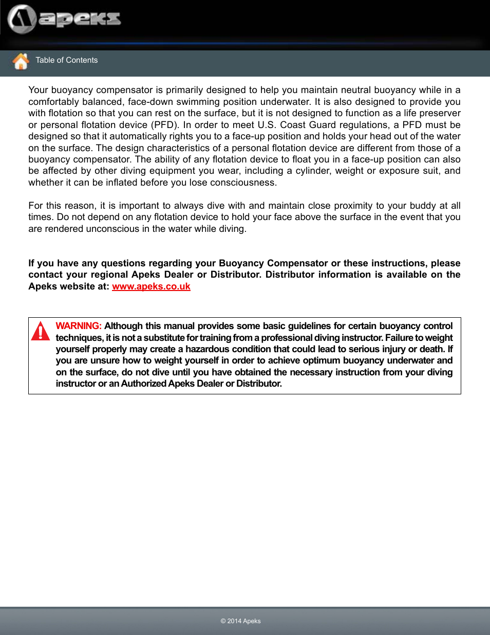 Aqua Lung WTX Buoyancy System User Manual | Page 5 / 42