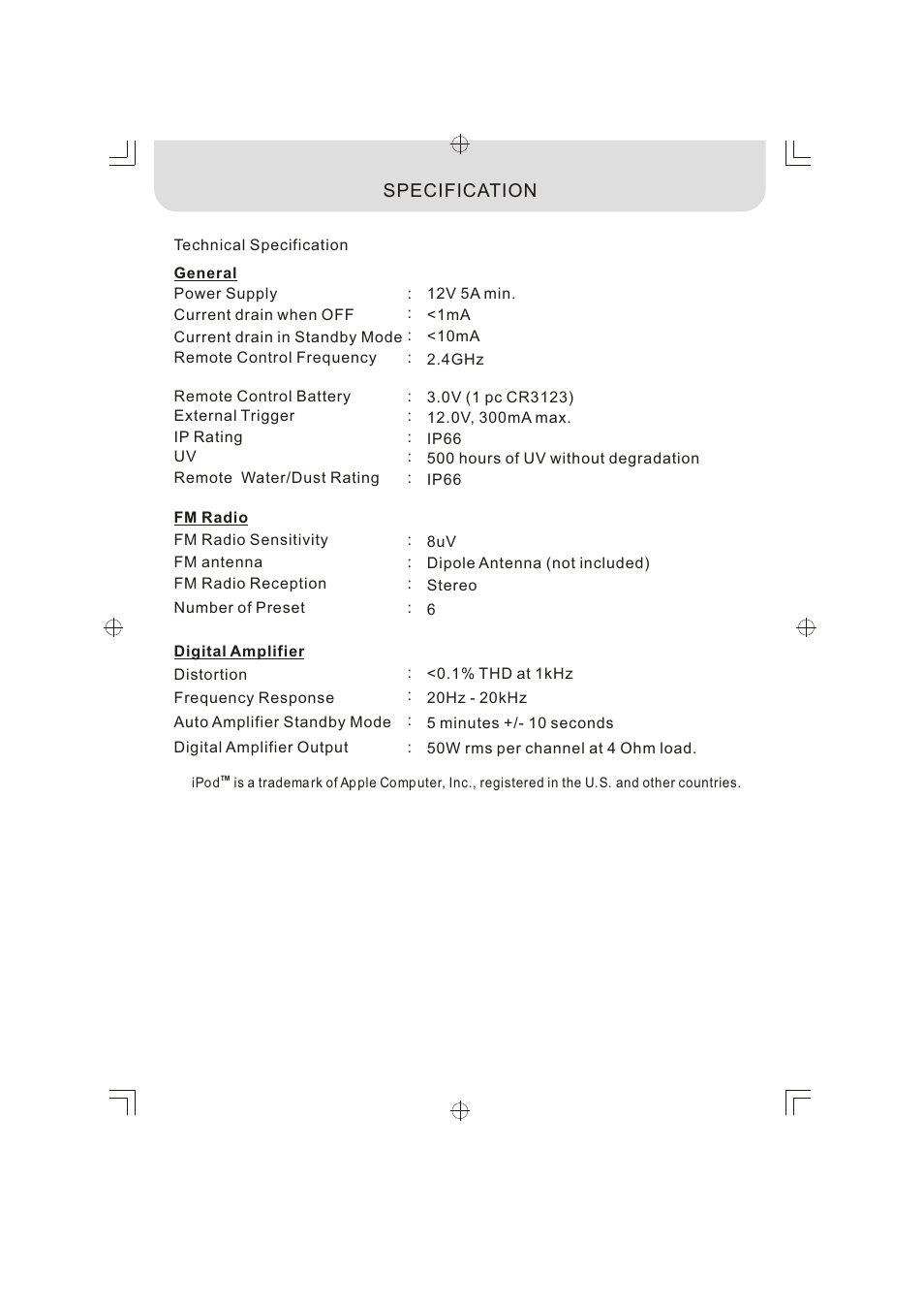 頁面 11 | Aquatic AV AQ-DM-2BX User Manual | Page 11 / 12