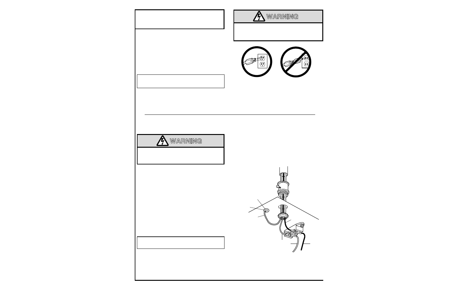 9) electrical requirements, Warning, Installation step 9 | Chamberlain 5100-2K User Manual | Page 20 / 40