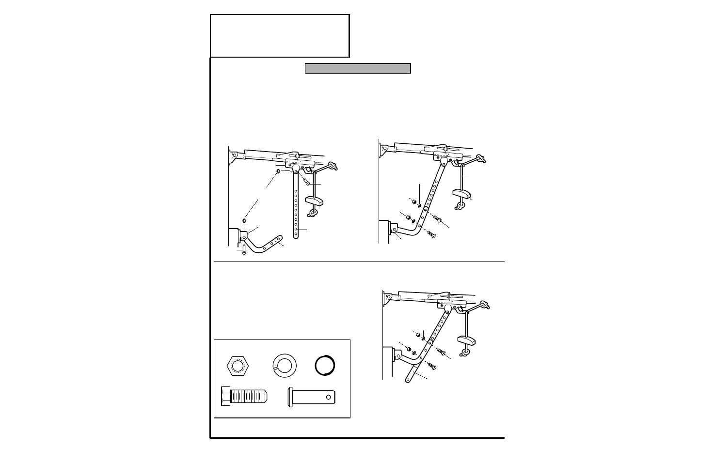 12) connect door arm to trolley, Sectional doors only, Installation step 12 | Connect door arm to trolley, Hole alignment alternative | Chamberlain 5100-2K User Manual | Page 25 / 40