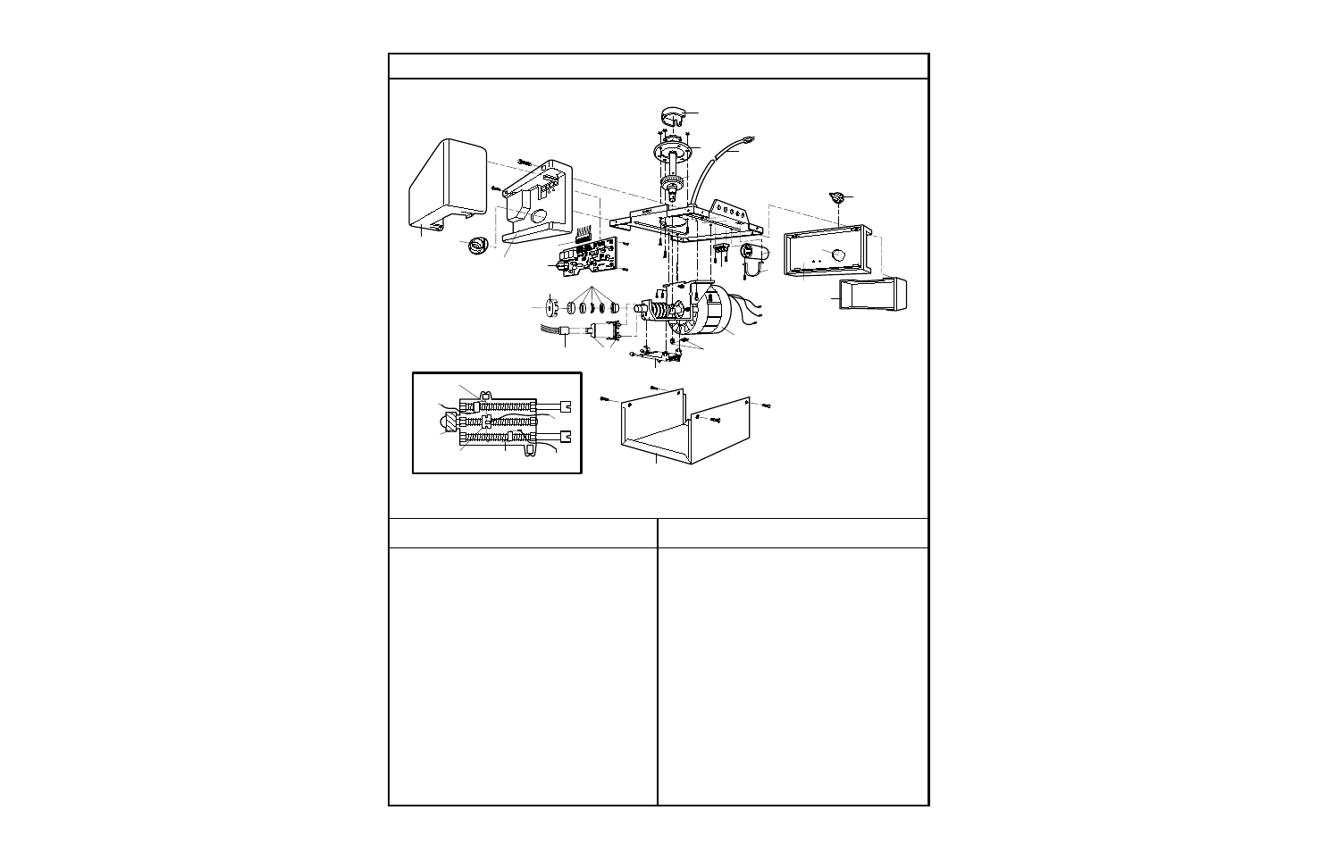 Opener assembly parts, Repair parts | Chamberlain 5100-2K User Manual | Page 37 / 40