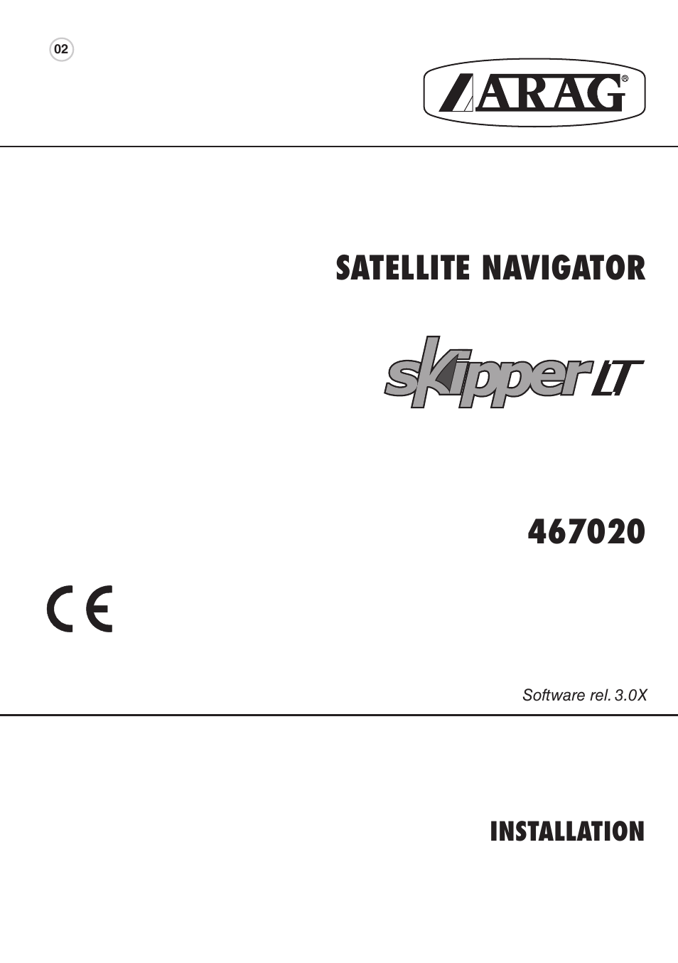 ARAG Skipper LT - Satellite Navigator User Manual | 16 pages