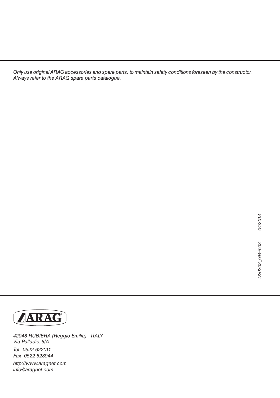 ARAG Skipper LT - Satellite Navigator User Manual | Page 16 / 16